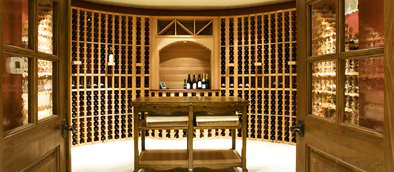 Wine Cellar Doors Custom made Solid Wood Wine Cellar Doors