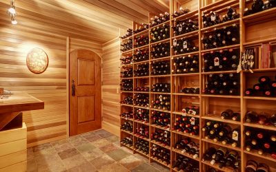 Personalized Wood Wine Cellar Doors for Your Exclusive Wine Sanctuary